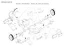Husqvarna Rasenmäher gelegentliche Nutzung 560 H, 954140055A, 1998-02