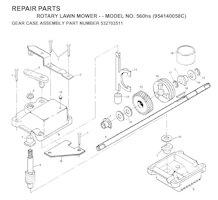 Husqvarna Rasenmäher gelegentliche Nutzung 560 HS, 954140058C, 532702511, 1998-10