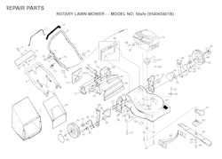 Husqvarna Rasenmäher gelegentliche Nutzung 56 SFE, 954065401B, 1995-01