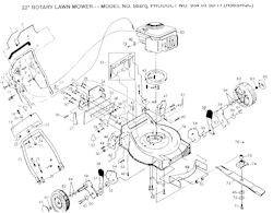 Husqvarna Rasenmäher gelegentliche Nutzung 56 SRQ, H56SRQC, 954055011, 1992-01