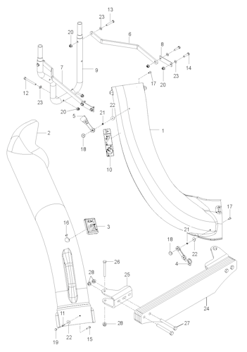 Husqvarna Zubehör für Aufsitzmäher 592620801 Grasfangsystem