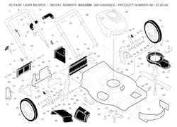 Husqvarna Rasenmäher gelegentliche Nutzung 6522 SH, 96143000903, 2006-01