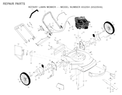 Husqvarna Rasenmäher gelegentliche Nutzung 6522 SH A, 954222718, 2001-01