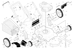 Husqvarna Rasenmäher gelegentliche Nutzung 96133001802 5521P