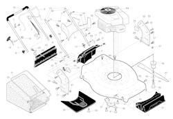 Husqvarna Rasenmäher gelegentliche Nutzung 8522 RLS, 96143007901, 2011-03