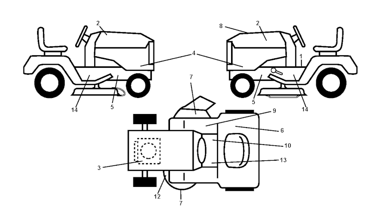 Husqvarna Gartentraktoren 96051001601 CTH 173