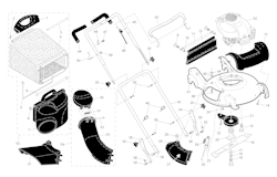 Husqvarna Rasenmäher gelegentliche Nutzung 96141013403 R 152SV