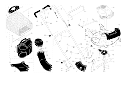 Husqvarna Rasenmäher gelegentliche Nutzung 96141013404 R 152SV