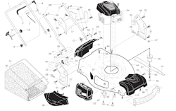 Husqvarna Rasenmäher gelegentliche Nutzung LC 356V, 96141021200, 2018-08