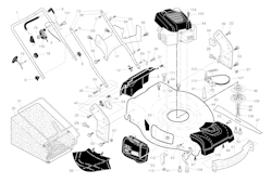 Husqvarna Rasenmäher gelegentliche Nutzung LC 356VB, 96141028804, 2017-11