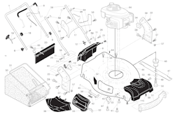 Husqvarna Rasenmäher gelegentliche Nutzung 96143012801 HU700H