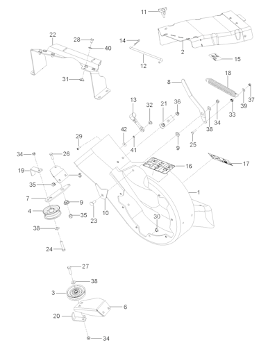 Husqvarna Zubehör für Aufsitzmäher COLLECTION SYSTEM, 61 INCH,  967793003-00, 2015-11