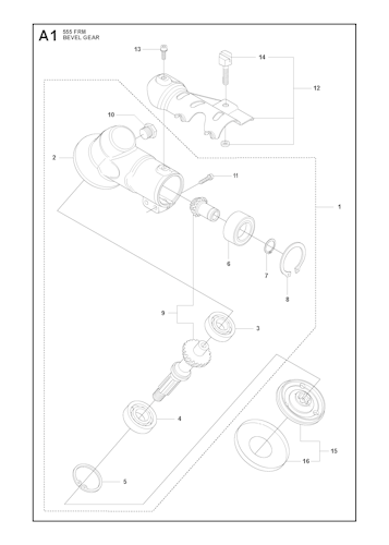 Husqvarna Motorsensen/Freischneider 966629301 555FRM Motorsense