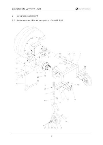Husqvarna Zubehör für Aufsitzmäher 587932901 Blasgerät für Frontmäher