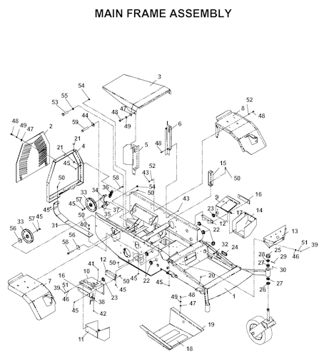 Husqvarna Nullwendekreismäher kommerzielle Nutzung BZE 7234 D, (FOR SERIAL NO. 033600000 & HIGHER), 968999223, 2004-01 Bild