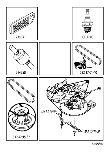 Husqvarna Gartentraktoren 96061034501 CTH 141