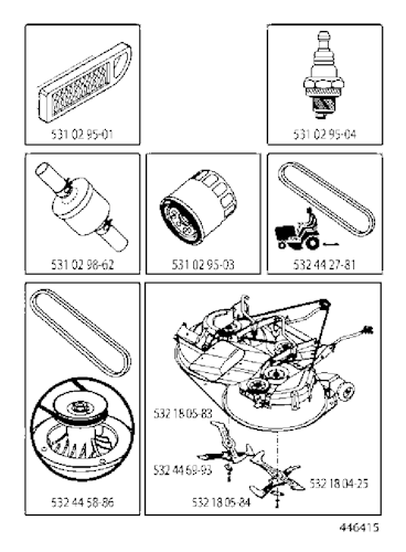 Husqvarna Gartentraktoren 96051003001 CTH 194