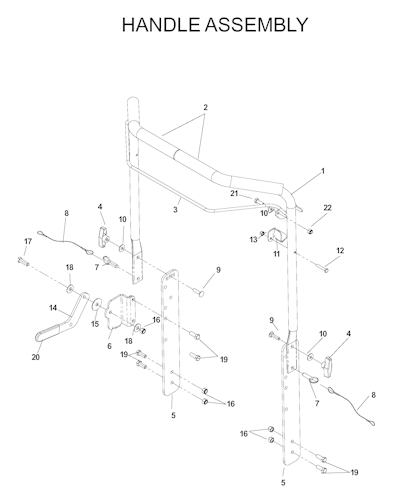 Husqvarna Rasenpflege Equipment 968999367 DT22BNR Bild