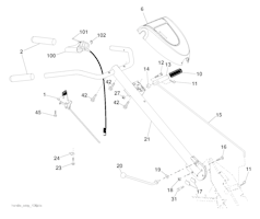 Husqvarna Motorhacken DRT 900 E, 96093002304, 2016-09