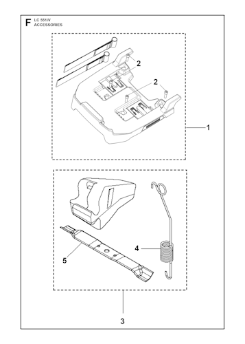 Husqvarna Rasenmäher kommerzielle Nutzung 967977201 LC 551iV