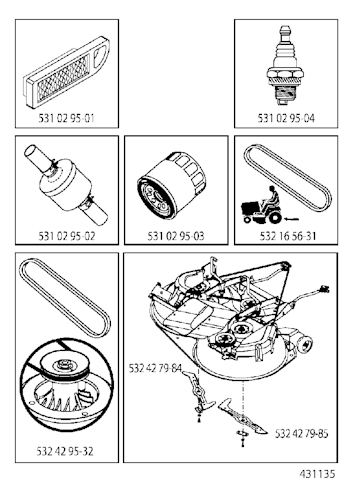 Husqvarna Gartentraktoren 96061027400 CT151