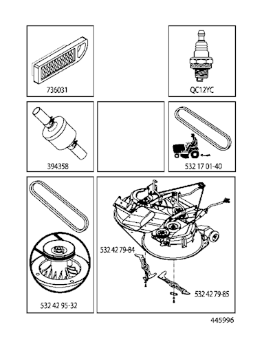 Husqvarna Gartentraktoren 96061032100 CTH 141