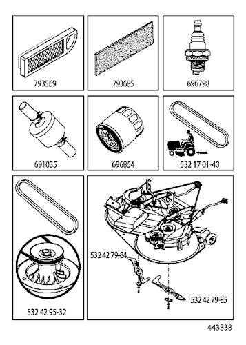 Husqvarna Gartentraktoren 96061006400 CT151