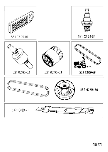 Husqvarna Gartentraktoren 96041002304 LTH171