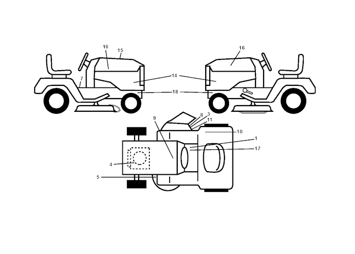 Husqvarna Gartentraktoren 96041004501 GTH260 Twin