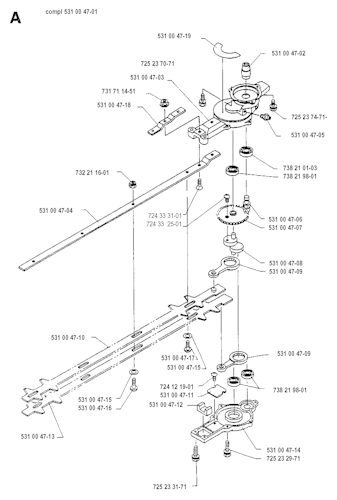 Husqvarna Rasentrimmer 132 LD, 19931800001-Current Bild