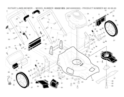 Husqvarna Rasenmäher gelegentliche Nutzung 65021 ES, 96143002002, 2007-05