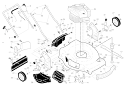 Husqvarna Rasenmäher gelegentliche Nutzung 96143009502 HU550F