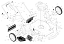 Husqvarna Rasenmäher gelegentliche Nutzung HU700F, 96145000905, 2015-11