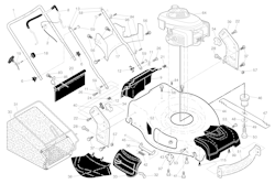 Husqvarna Rasenmäher gelegentliche Nutzung 96143012800 HU700H