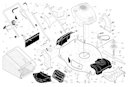 Husqvarna Rasenmäher gelegentliche Nutzung 96143009400 HU725BBC