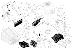 Husqvarna Rasenmäher gelegentliche Nutzung 96143009400 HU725BBC