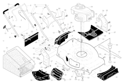 Husqvarna Rasenmäher gelegentliche Nutzung 96145000800 HU775L