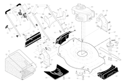 Husqvarna Rasenmäher gelegentliche Nutzung 96143007201 HU800BBC