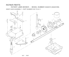 Husqvarna Rasenmäher gelegentliche Nutzung 6522 CH B, 954222725, 2001-10