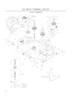 Husqvarna Nullwendekreismäher kommerzielle Nutzung 968999768 TunnelRam Deck