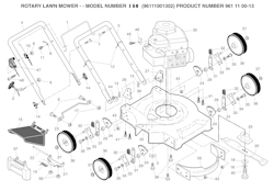 Husqvarna Rasenmäher gelegentliche Nutzung 96111001302 J 50