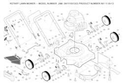 Husqvarna Rasenmäher gelegentliche Nutzung 96111001303 J 50