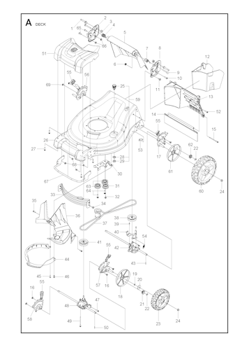 Husqvarna Rasenmäher gelegentliche Nutzung LC 221AH, 96799290100 Bild