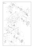 Husqvarna Rasenmäher gelegentliche Nutzung L 321AHX, 96799330100