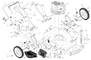 Husqvarna Rasenmäher gelegentliche Nutzung LB 155S,96121003701, 2016-08