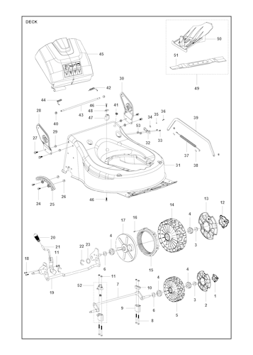 Husqvarna Rasenmäher gelegentliche Nutzung 967099201 LC 141iV