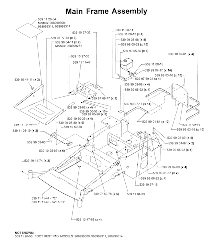 Husqvarna Nullwendekreismäher kommerzielle Nutzung LZ 5227 TXPKOA, 968999309, 2007-02 Bild