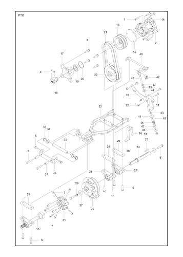 Husqvarna Rider 967985301 P 525DX