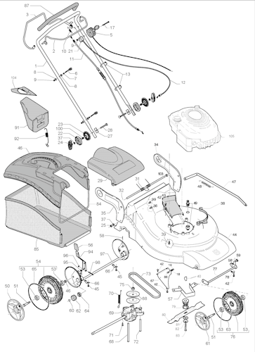 Husqvarna Rasenmäher gelegentliche Nutzung 965159501 R 150S