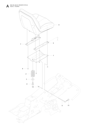 Husqvarna Rider 965094501 Rider 15V2